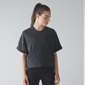 Lululemon Short Sleeve Sweatshirt
